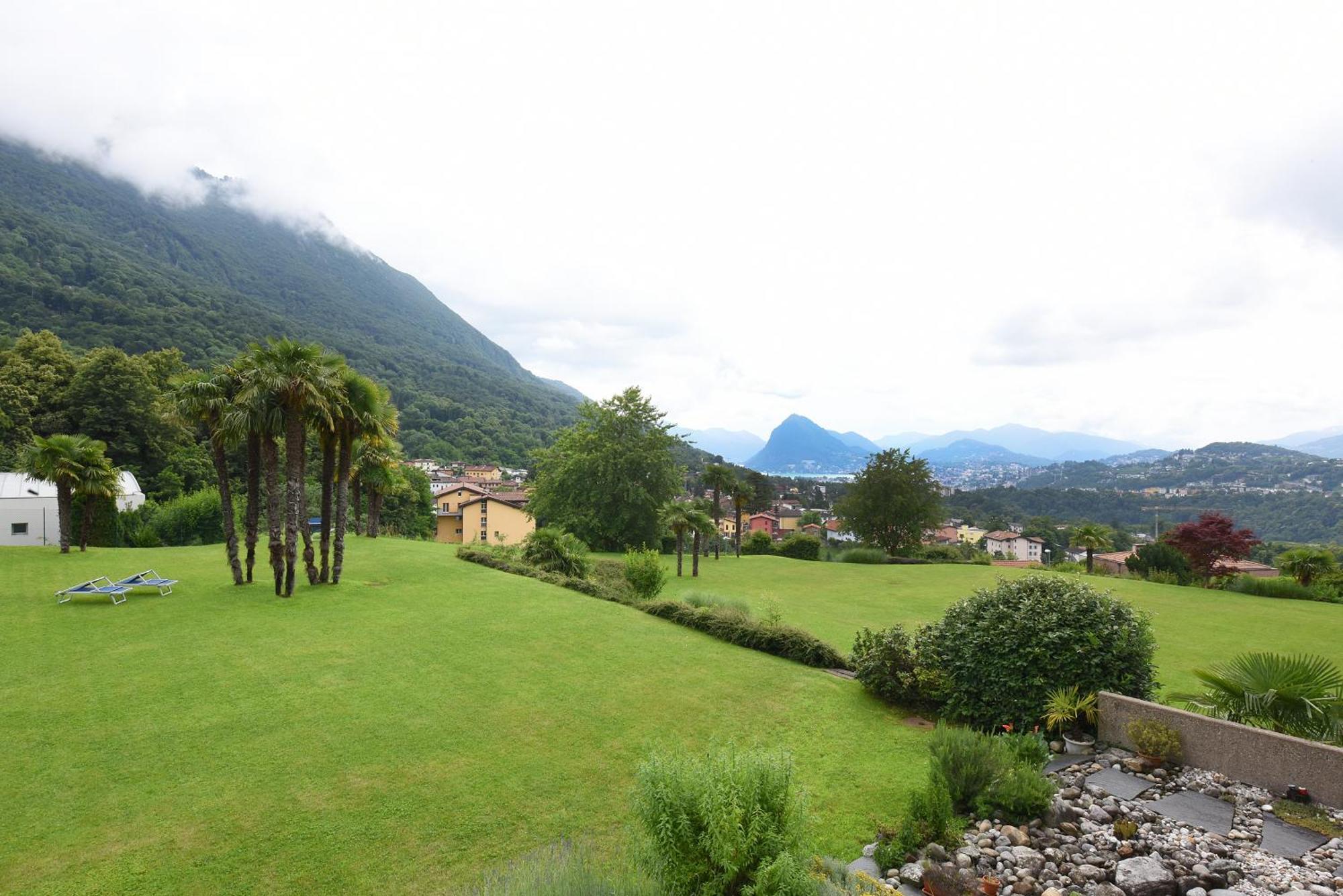 Aparthotel Centro Cadro Panoramica Lugano Exteriér fotografie