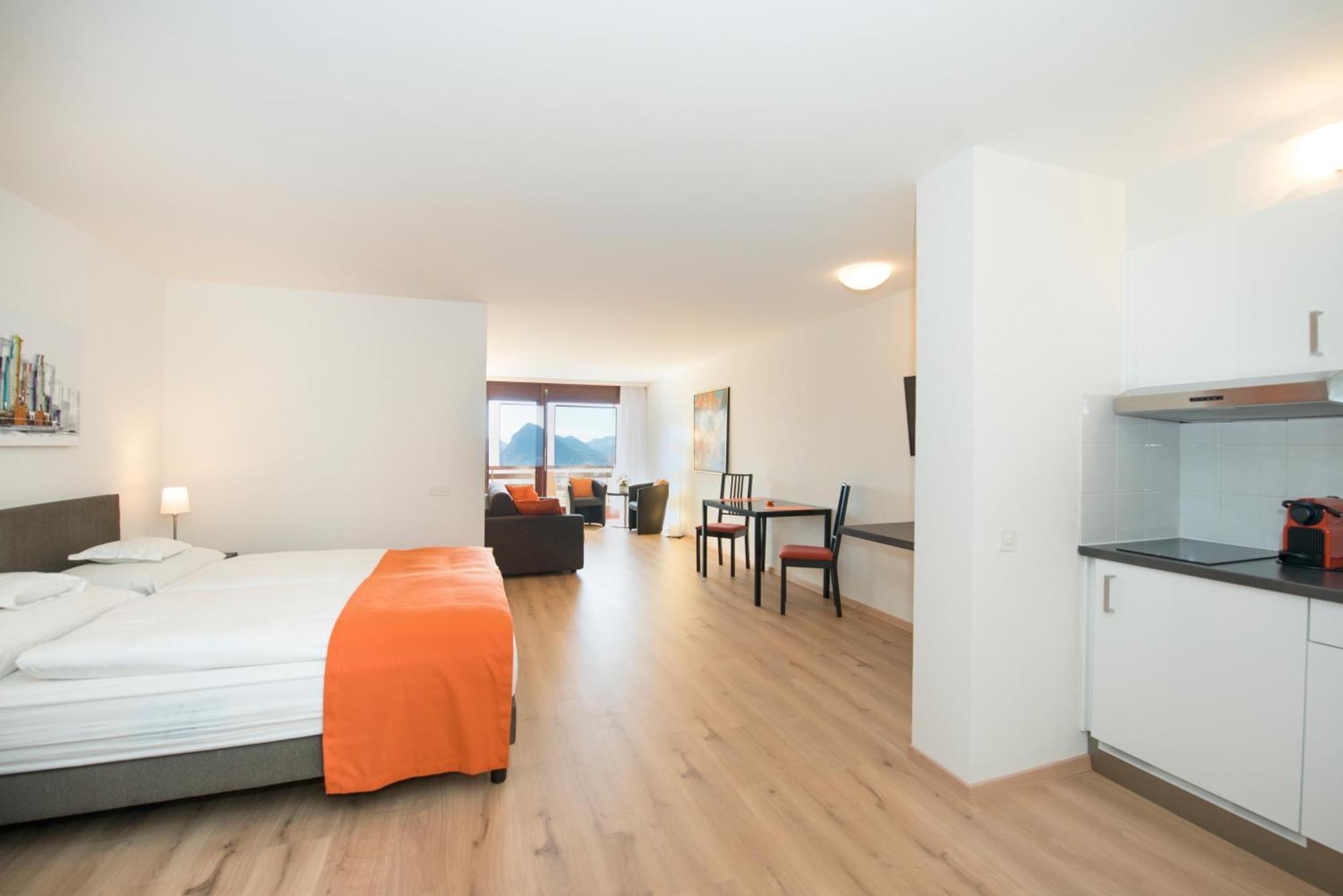 Aparthotel Centro Cadro Panoramica Lugano Exteriér fotografie