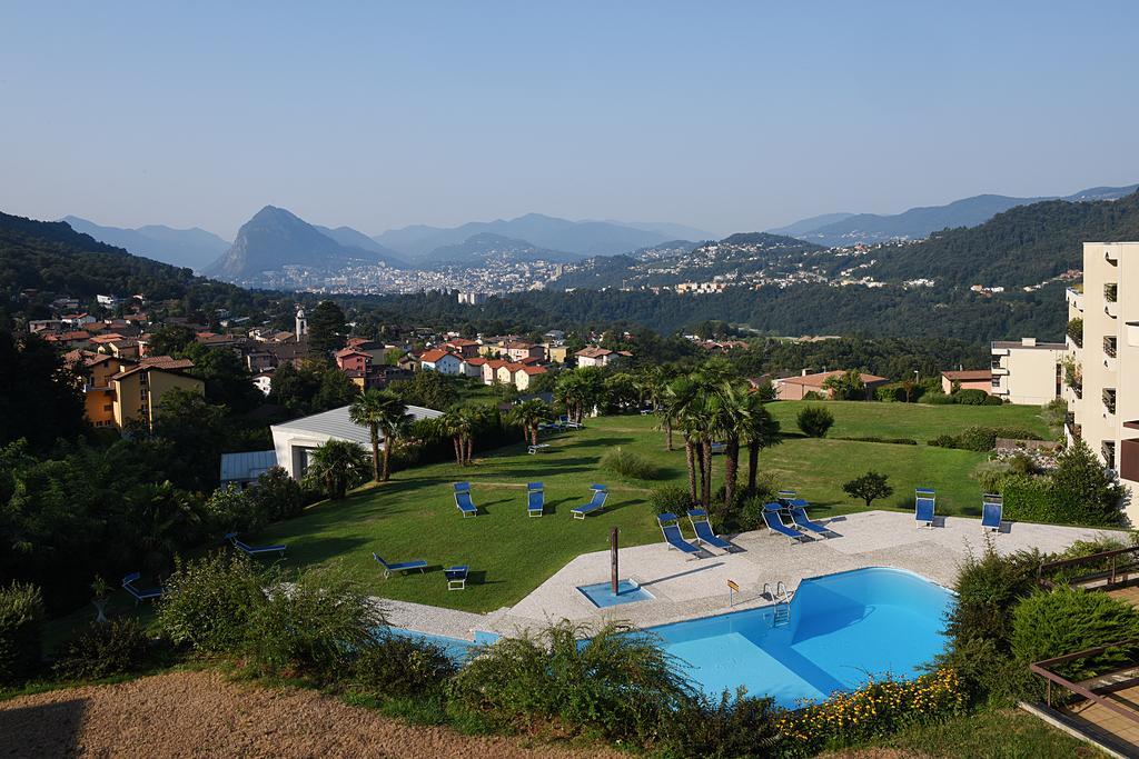 Aparthotel Centro Cadro Panoramica Lugano Exteriér fotografie